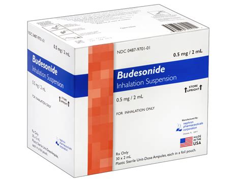 Budesonide Inhalation Suspension 05 Mg2 Ml 2 Ml Nephron