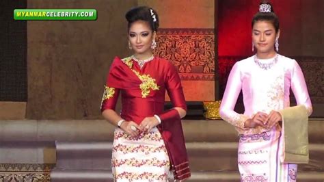 ️ Myanmar Traditional Dress Traditional Costume 2019 02 18