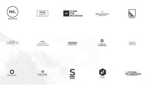 Free Collections Of Minimally Designed Logo Templates 100 Templates