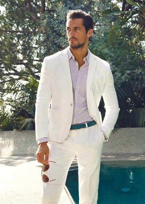 Latest Coat Pant Designs Ivory Linen Suits Men Beach Summer Brand Custom Simple Prom Men