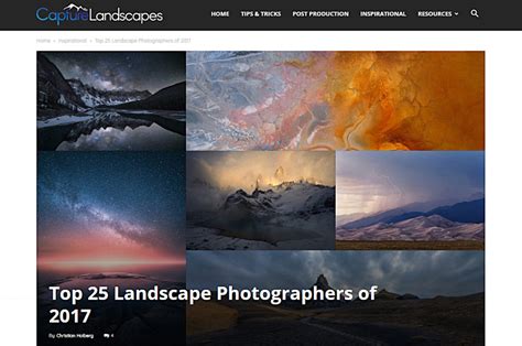 Top 25 Landscape Photographers Of 2017 Stavros Charisopoulos Photography