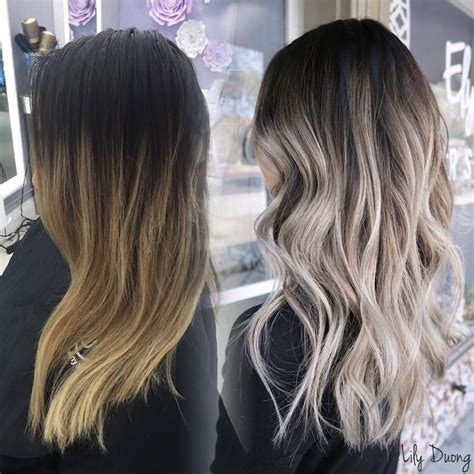 Among the many hair color trends for 2018 , hues with a little smoke are on the rise to the top. 158 Likes, 8 Comments - Lily Duong Colorist ...