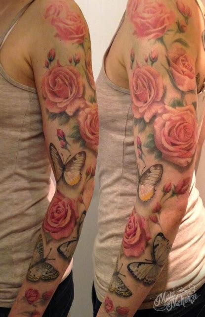 Dieses tattoo macht eine erstaunliche und zarte ärmel, wenn sie zwei nebeneinander auf den arm legen. Beste Bauch - Tattoos | Tattoo-Bewertung.de | Lass Deine ...