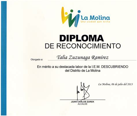 Lista 90 Foto Diploma De Reconocimiento Laboral Para Editar El último