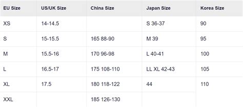 How To Convert Asian Size To Us Size A Ecommerce Merchants Guide