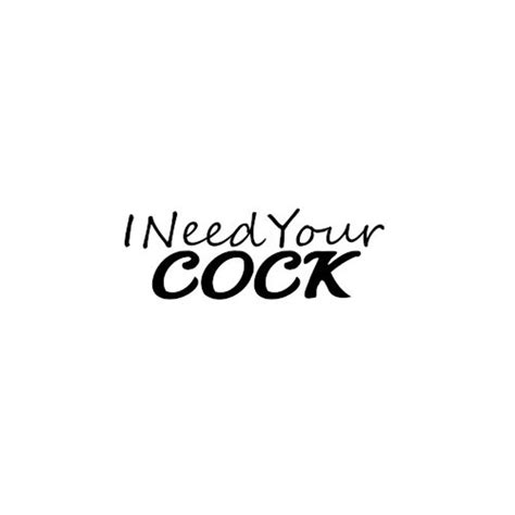 2 Kinky Temporary Tattoos I Need Your Cock Hot Adult Sex Etsy