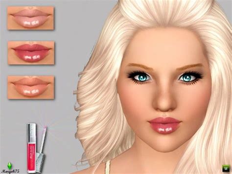 Ultra Moisture Lipgloss By Margeh75 Sims 3 Downloads Cc Caboodle