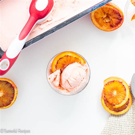 Blood Orange Ice Cream Recipe No Churn Tasteeful Recipes