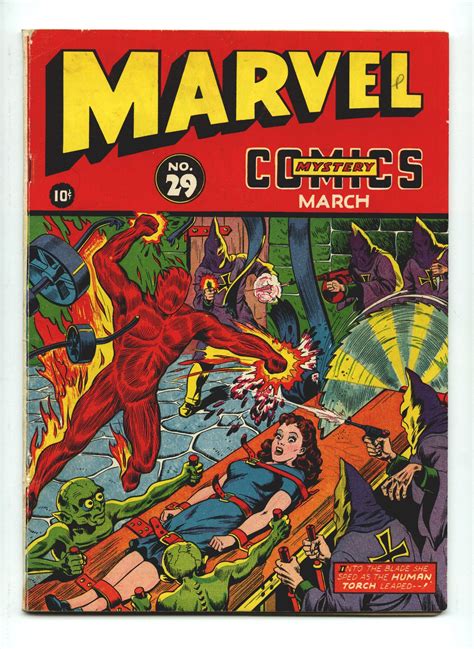 Marvel Comic Book Cover Art