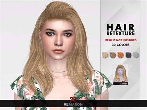Sims 4 Hair Retexture