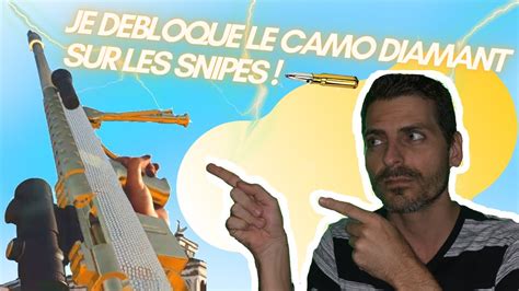 Je Debloque Le Camo Diamant Sur Les Snipes Bocw Snipe Diamond