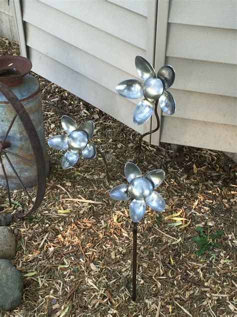 Silverware Flowers Scrap Metal Art Metal Art Art