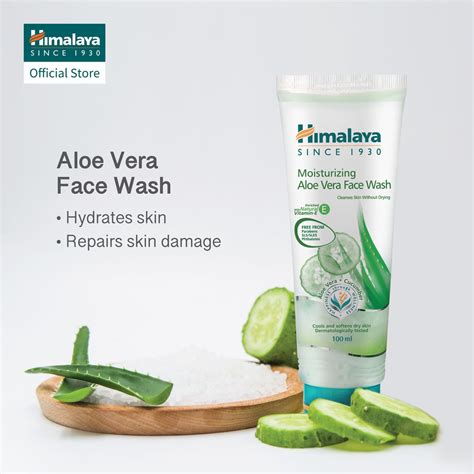 Himalaya Moist Aloe Vera Face Wash Shopee Singapore