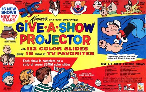 1966 Kenner Give A Show Projector Childhood Memories 1960s Toys Kenner