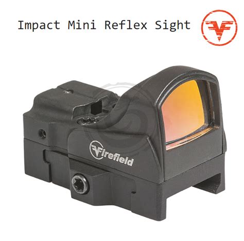 Firefield Impact Mini Reflex Sight 5 Moa Red Dot Illuminated Reticle