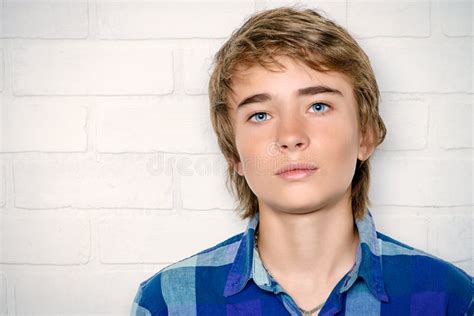 Boy Portrait Stock Image Image Of Cool Cute Adolescent 75345581