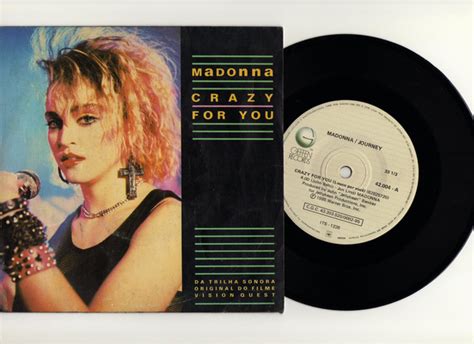 Madonna Crazy For You 1985 Vinyl Discogs