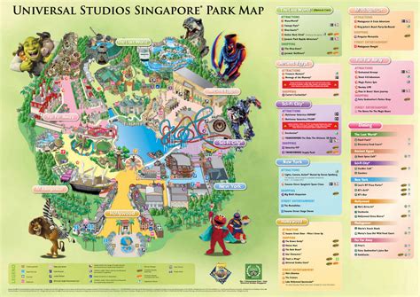 Universal Studios Singapore Map4 Living Nomads Travel Tips