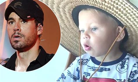 Enrique Iglesias Enjoys A Boat Ride With The One Year Old Son He Had