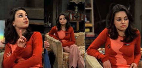 Mila Kunis In Character Triple Faces Of Jackie Burkhart That S Show Shared To Groups