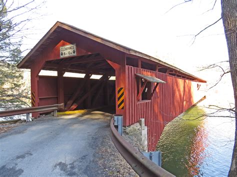 Covered Bridge 38 57 02 Sullivan County Pennsylvania Travel Photos