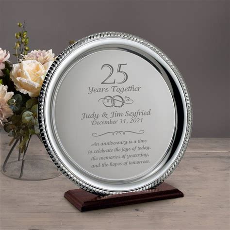 25th Anniversary T For Parents Silver Wedding Anniversary T