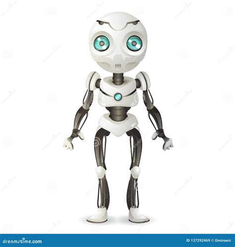 Artificial Intelligence Future Mechanical Mascot Robot Scifi Technology