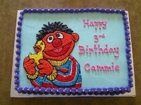 Simply Sweet Sesame Street Ernie Birthday Cake