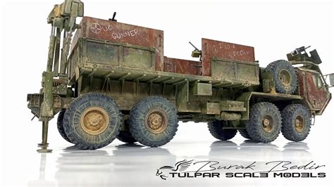 Military Gun Truck Hemtt Pro Built Scale Afv Model 135 Iraq Etsy