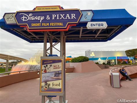 Disney Pixar Short Film Festival Entrance Epcot Allearsnet