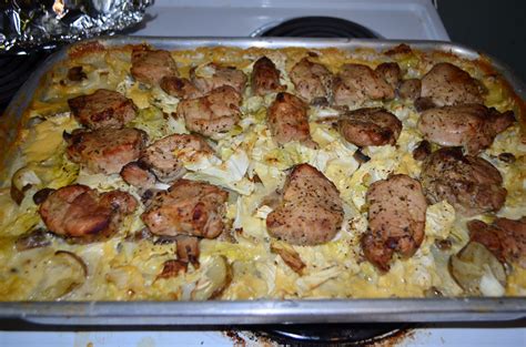I typically braise my pulled pork in stock and some kind of acid. Amish Cabbage & Potato Casserole | Food.com | Pork chop ...