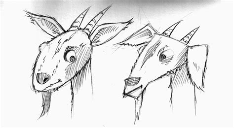 Brett Helquist How To Draw A Grumpy Goat Part 2