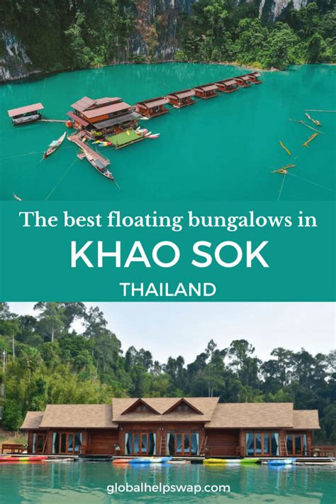 The Best Khao Sok Floating Bungalows On Cheow Lan Lake Khao Sok