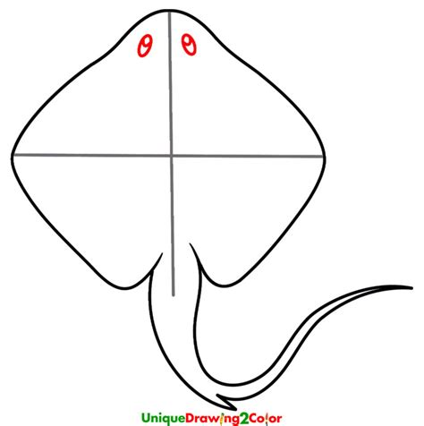 How To Draw A Stingray Step By Step Instructions With Pictures