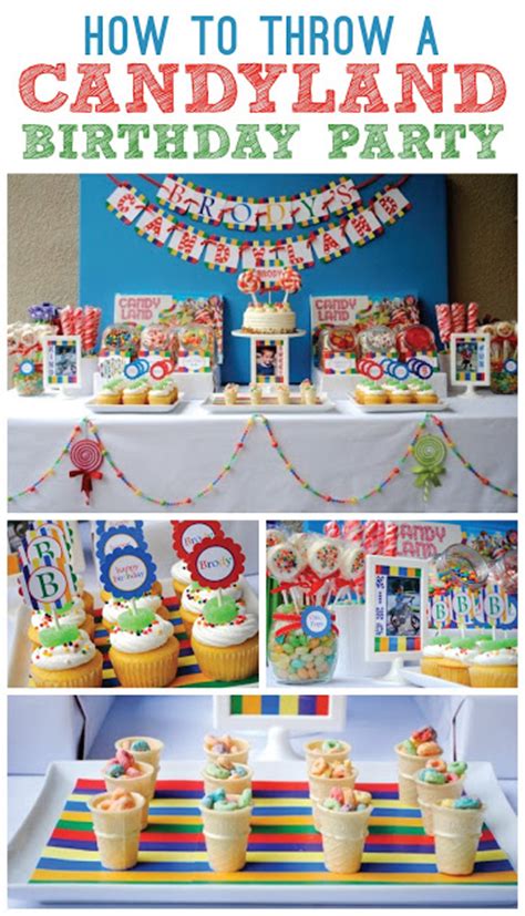 How To Throw A Candyland Birthday Party Classy Mommy