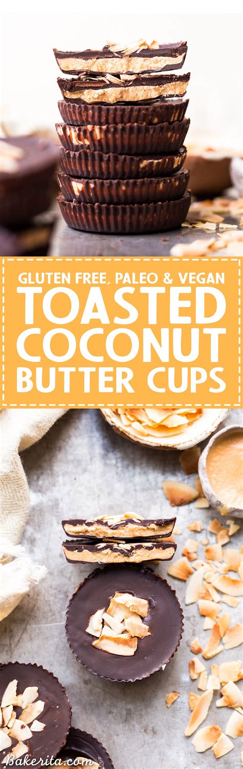Toasted Coconut Butter Cups • Bakerita
