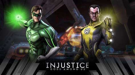 Injustice God Among Us Green Lantern Vs Sinestro Youtube