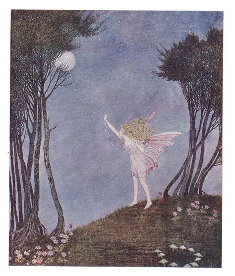 Original Ida Rentoul Outhwaite Print Ebay Fairy Paintings Vintage