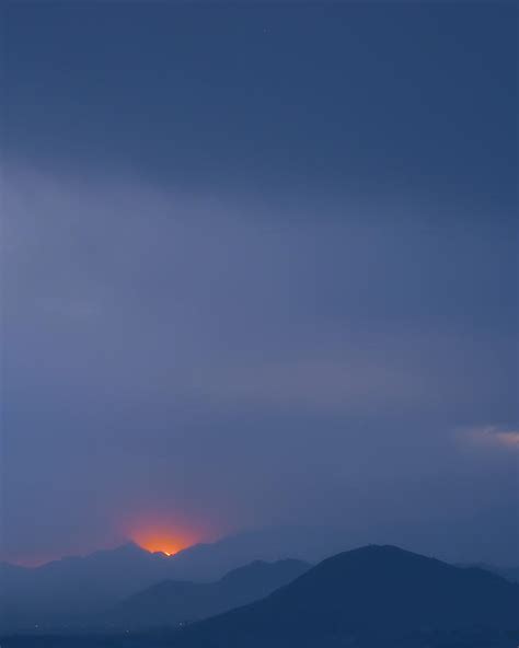 Mountain Mist At Sunrise Photograph By Chuck Eggen Pixels