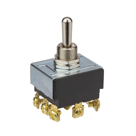 Toggle Switch Bat 3pdt On Off On Nsi Industries