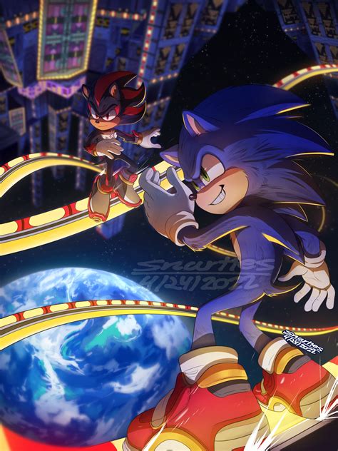 Sonic And Shadow Sonic The Hedgehog Wallpaper 44431734 Fanpop