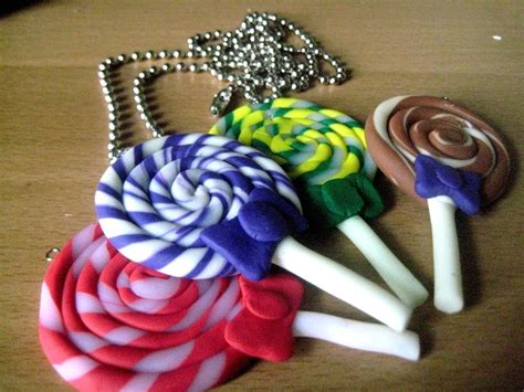 Lollipop Necklace · How To Sculpt A Clay Food Necklace