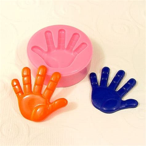 Hand Flexible Mold Silicone Mould Resin Mold Polymer Clay Etsy