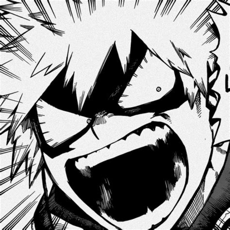 Angry Bakugou My Hero Academia Manga Mangá Icons Anime Icons