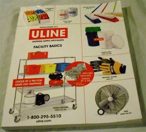 Uline Shipping Supply Specialists Catalog Springsummer 2013