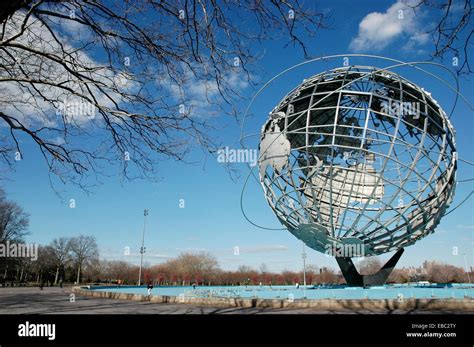 New York City The Unisphere At Flushing Meadows Corona Park Queens