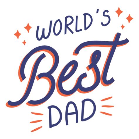 Worlds Best Dad With Stars Cuttable Svg And Printable Png File Images