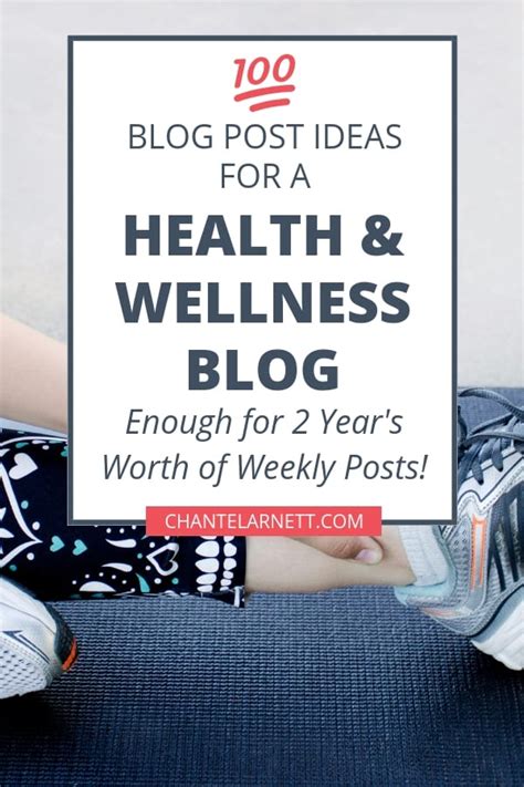 100 Popular Health Blog Ideas To Drive Traffic To Your Blog