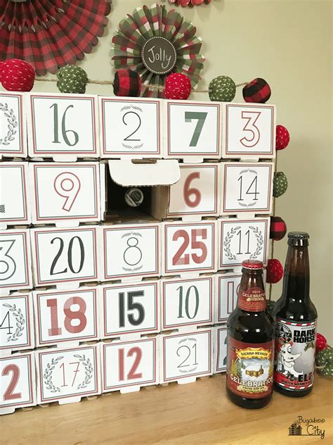 Diy Beer Advent Calendar Beer Advent Calendar Beer Advent Calendar