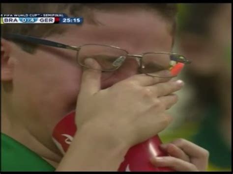 I've gained a greater and you're right, but this player isn't just crying about a game. Kid crying Brazil vs Germany 1-7 ( cuz brazil got ...